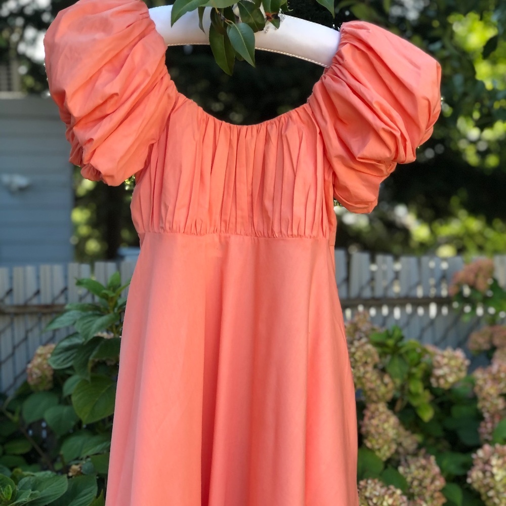 Abercrombie & Fitch Orange/Pink Mini Dress